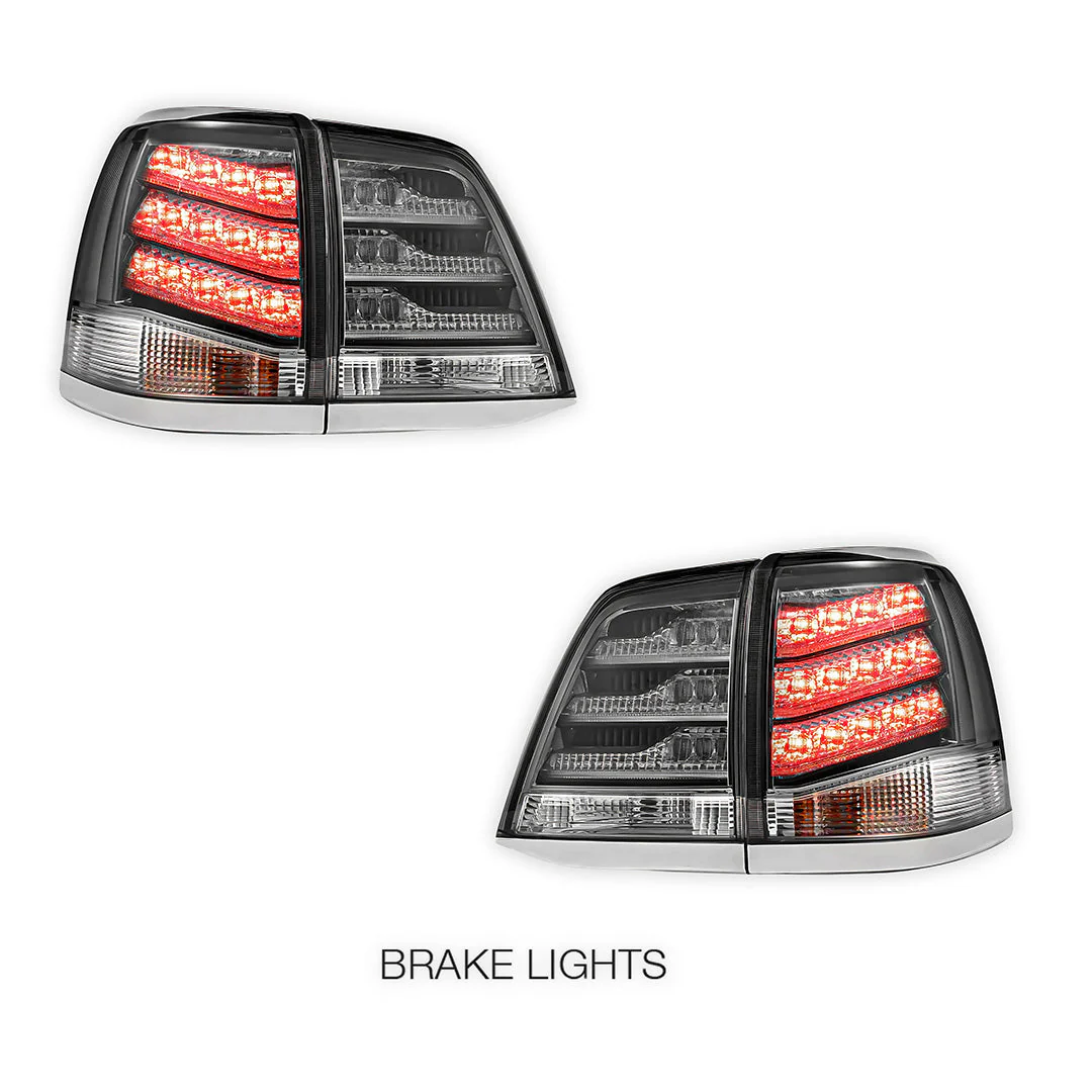 Toyota LandCruiser 200 Series (2008 - 2015) LED Tail Lights LH + RH - Image 2