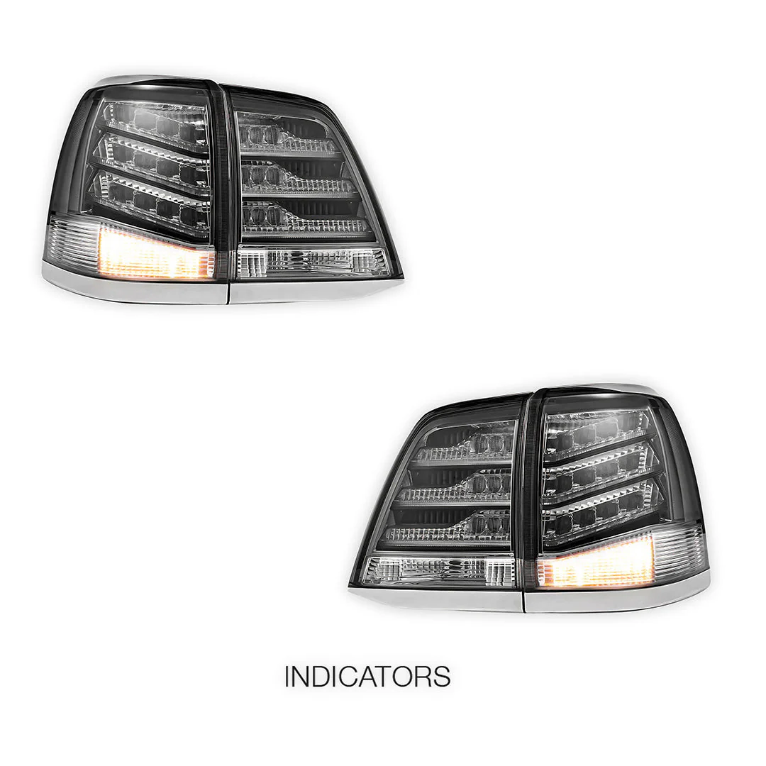 Toyota LandCruiser 200 Series (2008 - 2015) LED Tail Lights LH + RH - Image 4
