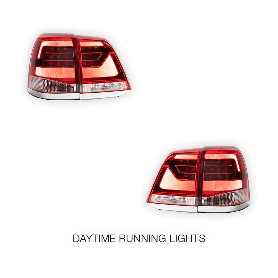 Toyota LandCruiser 200 Series (2008 - 2015) OEM Style Tail Lights - Image 2