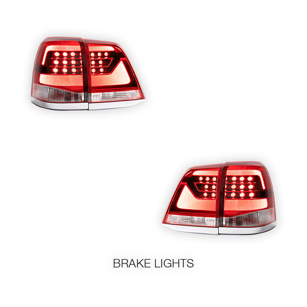 Toyota LandCruiser 200 Series (2008 - 2015) OEM Style Tail Lights - Image 3