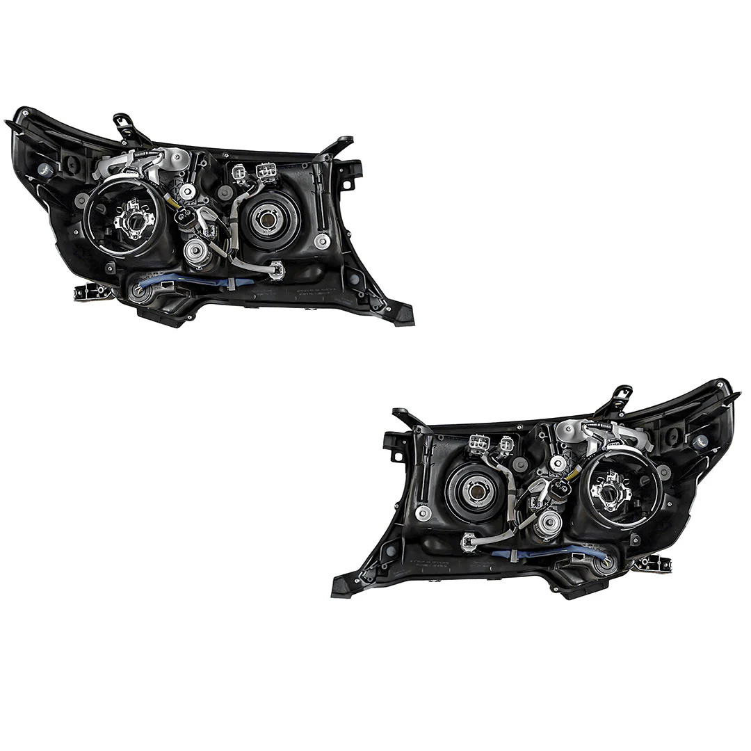 Toyota LandCruiser 200 Series (2012 - 2015) OEM Style Headlights LH + RH - Image 3