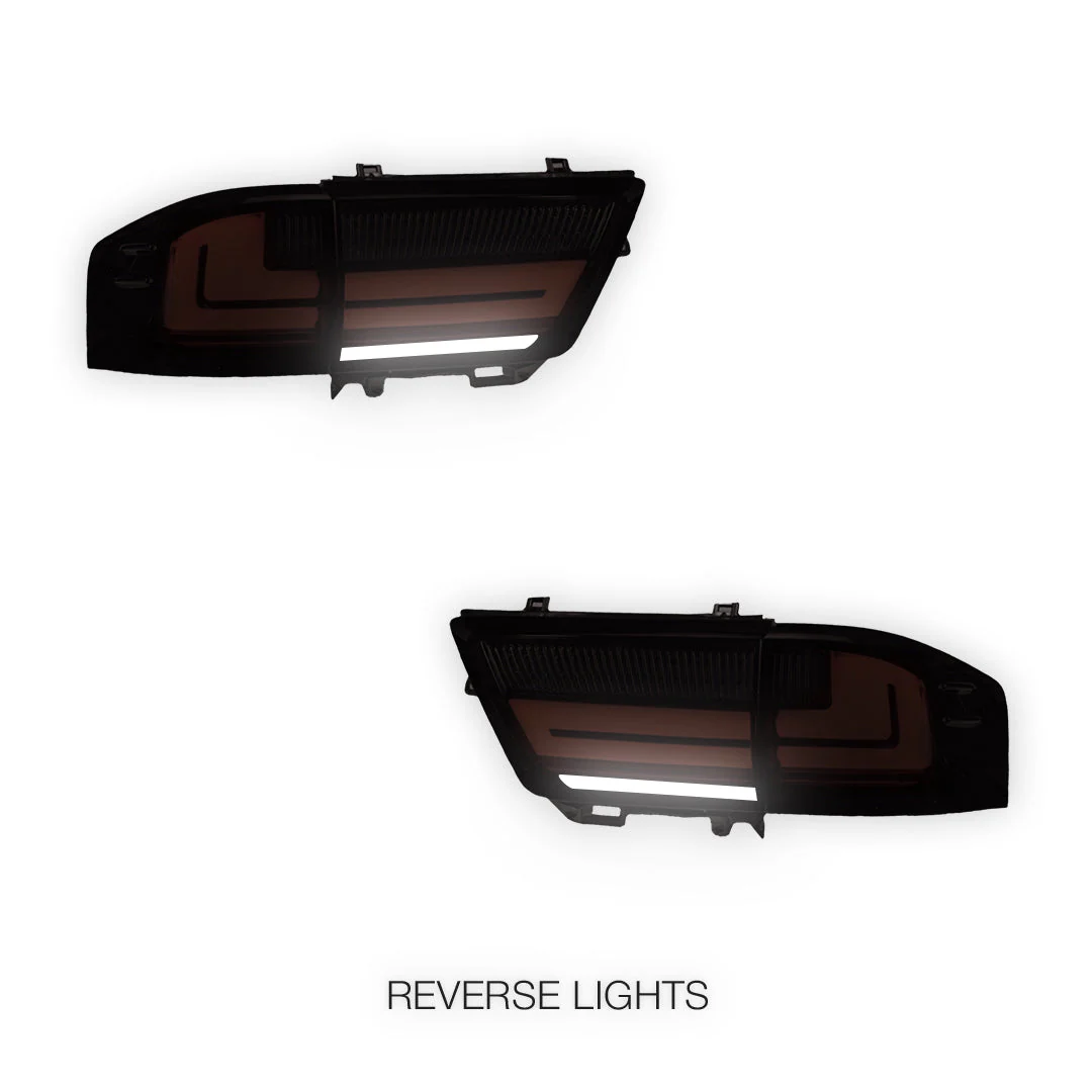 Toyota LandCruiser 200 Series (2015 - 2020) Black Sequential Full LED Tail Lights LH + RH - Image 5