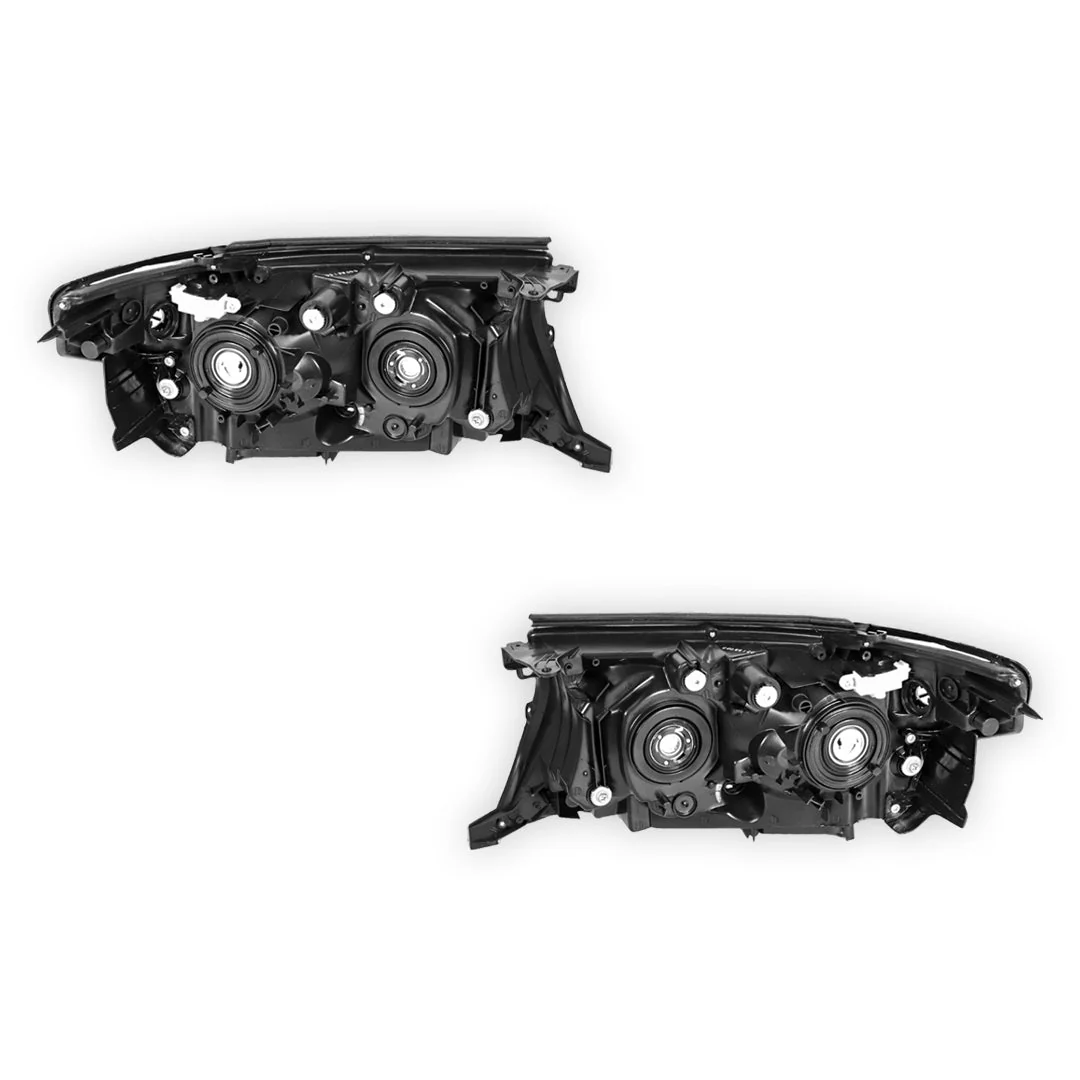 Toyota LandCruiser 200 Series Series 2 (2012 - 2015) OEM Style Non LED Projector Headlights LH + RH - Image 3