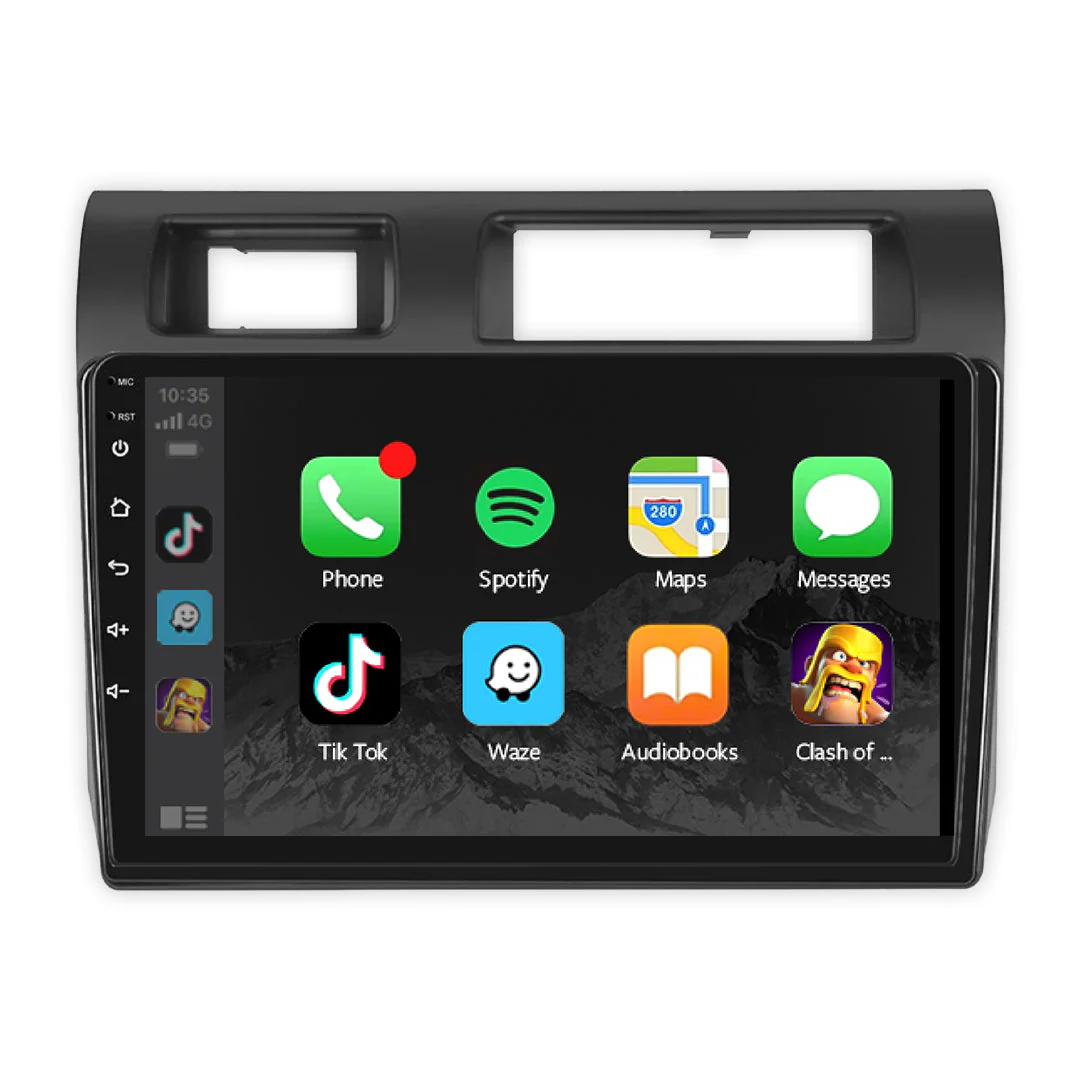 Toyota LandCruiser 70 76 79 Series (2008 - 2023) 9" 13.3" Wireless Android 15 Head Unit for Apple CarPlay / Android Auto Pre-facelift - Image 2