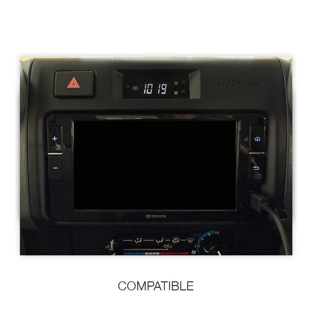 Toyota LandCruiser 70 76 79 Series (2008 - 2023) 9" 13.3" Wireless Android 15 Head Unit for Apple CarPlay / Android Auto Post-facelift - Image 4
