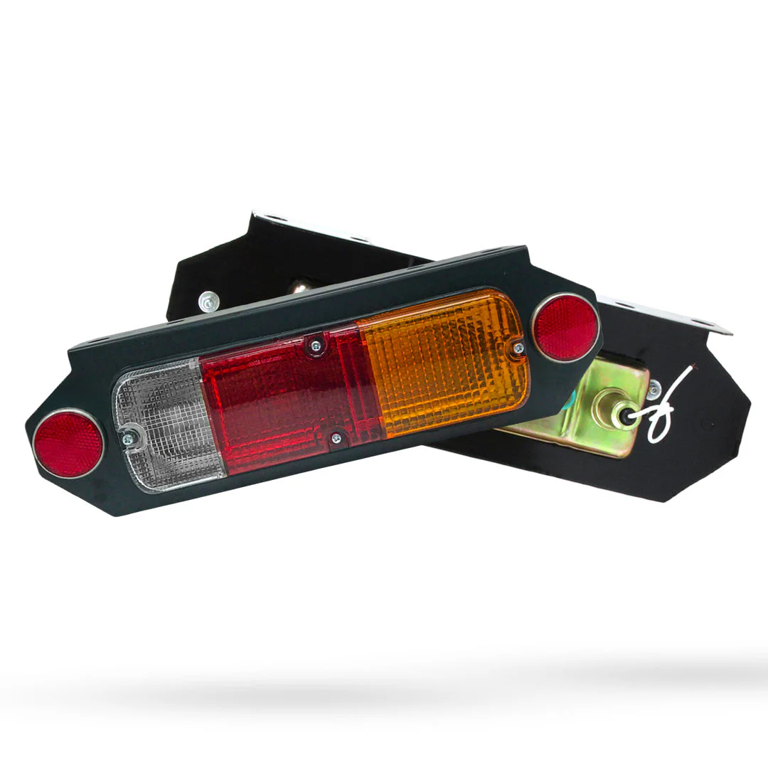 Toyota Landcruiser 70 Series (1985 - 2024) Tray OEM Style Tail Lights LH + RH