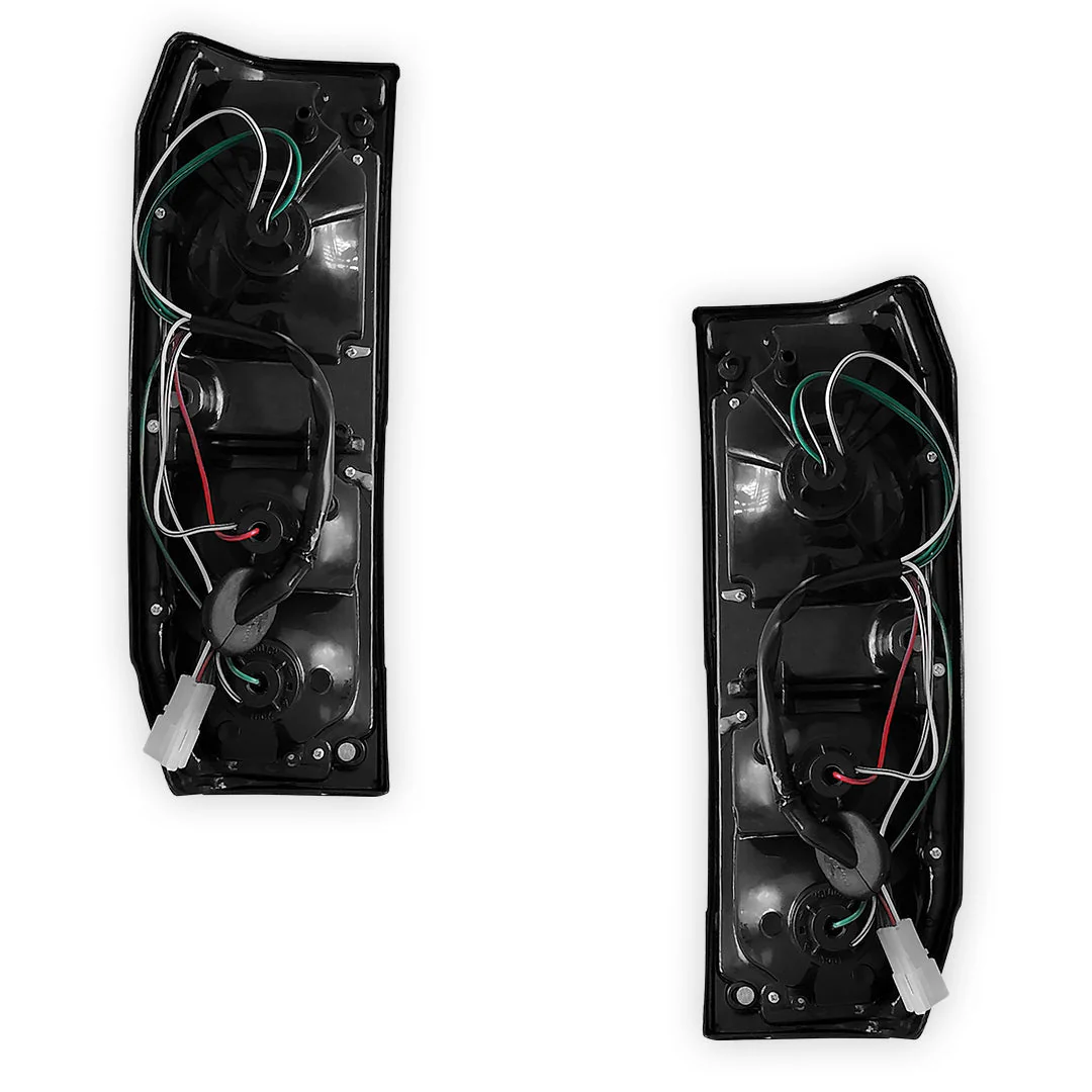 Toyota LandCruiser 75 Series (1990 - 1999) Halogen OEM Style Tail Lights LH + RH - Image 3