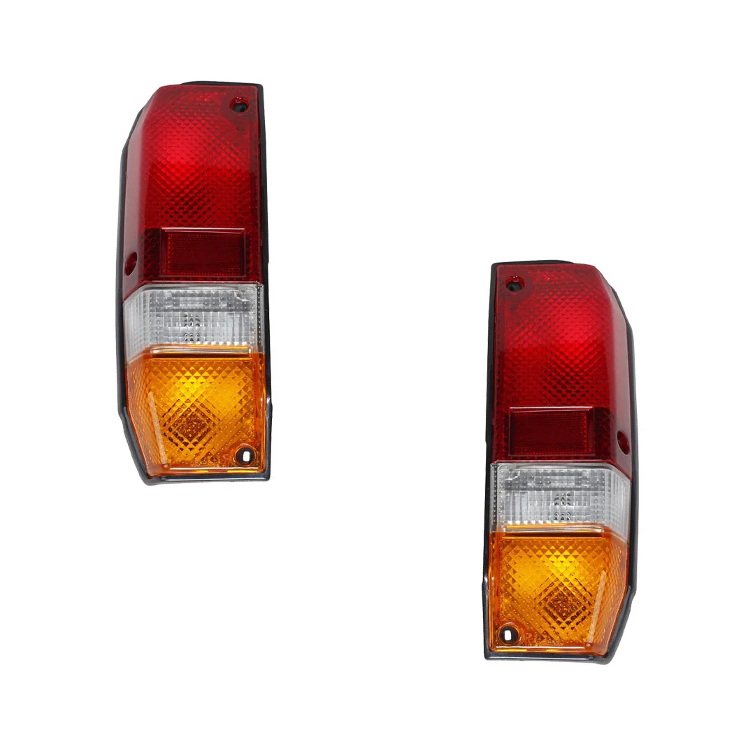 Toyota LandCruiser 75 Series (1990 - 1999) Halogen OEM Style Tail Lights LH + RH - Image 2
