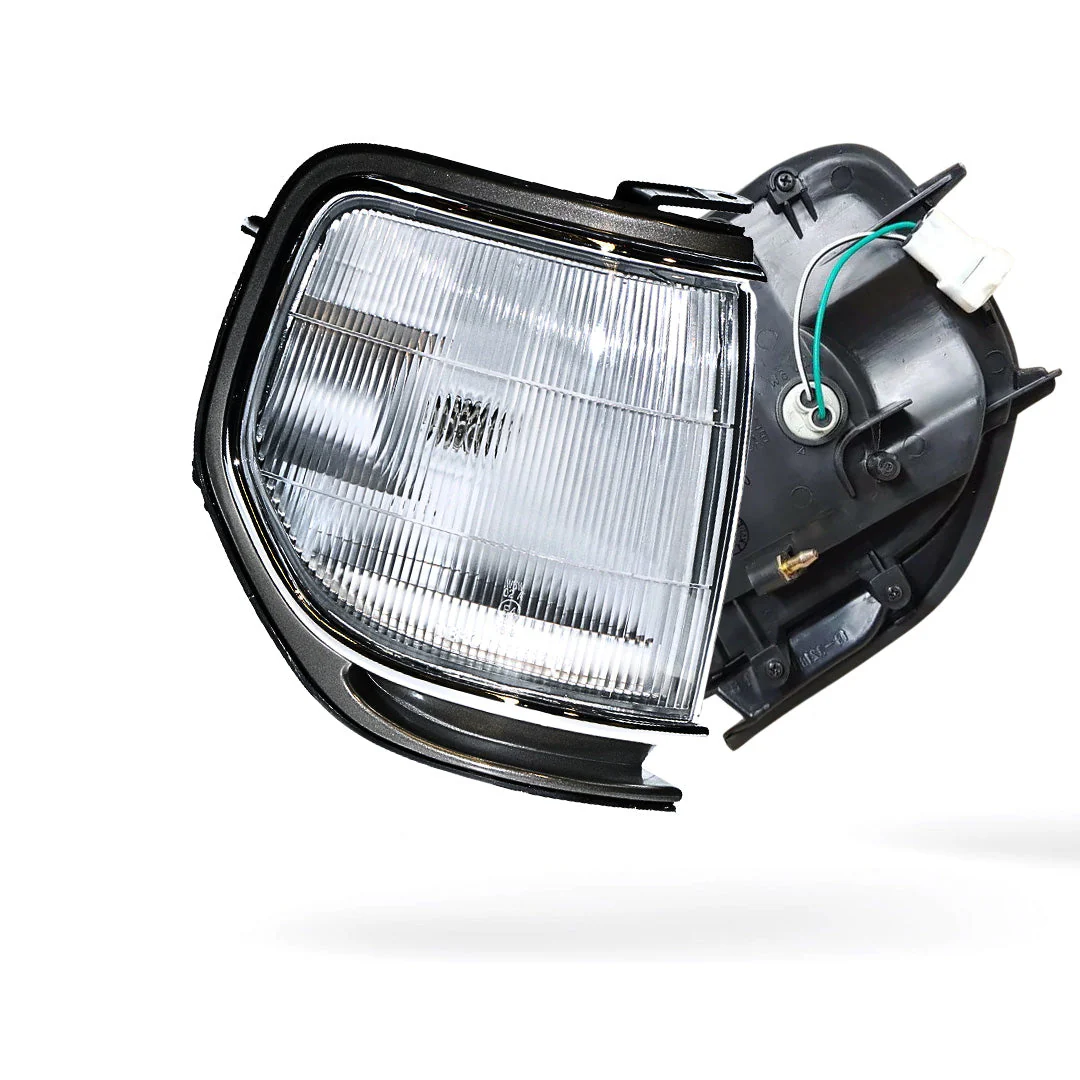 Toyota LandCruiser 80 Series Sahara (1990 - 1998) OEM Style Headlights & Corner Lights LH + RH - Image 5