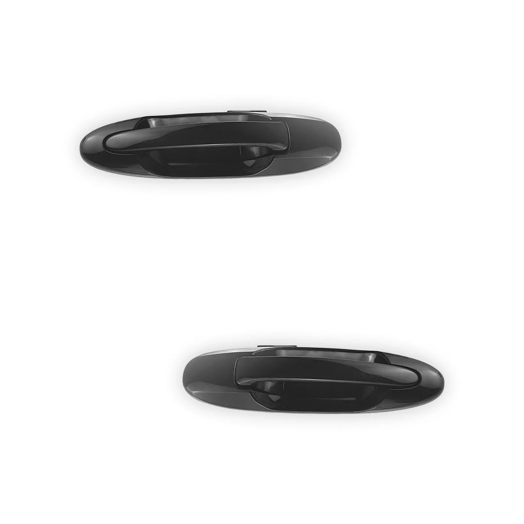 Toyota LandCruiser J100 Series (1998 - 2007) Rear Full Black Outer Door Handles LH + RH - Image 3