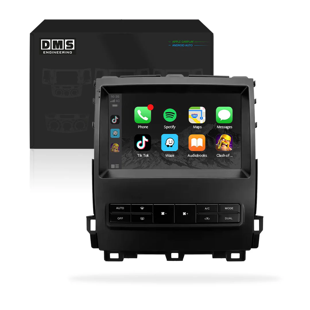 Toyota LandCruiser Prado 120 Series (2003 - 2009) 9" 13.3" Wireless Android 15 Head Unit for Apple CarPlay / Android Auto - Image 2