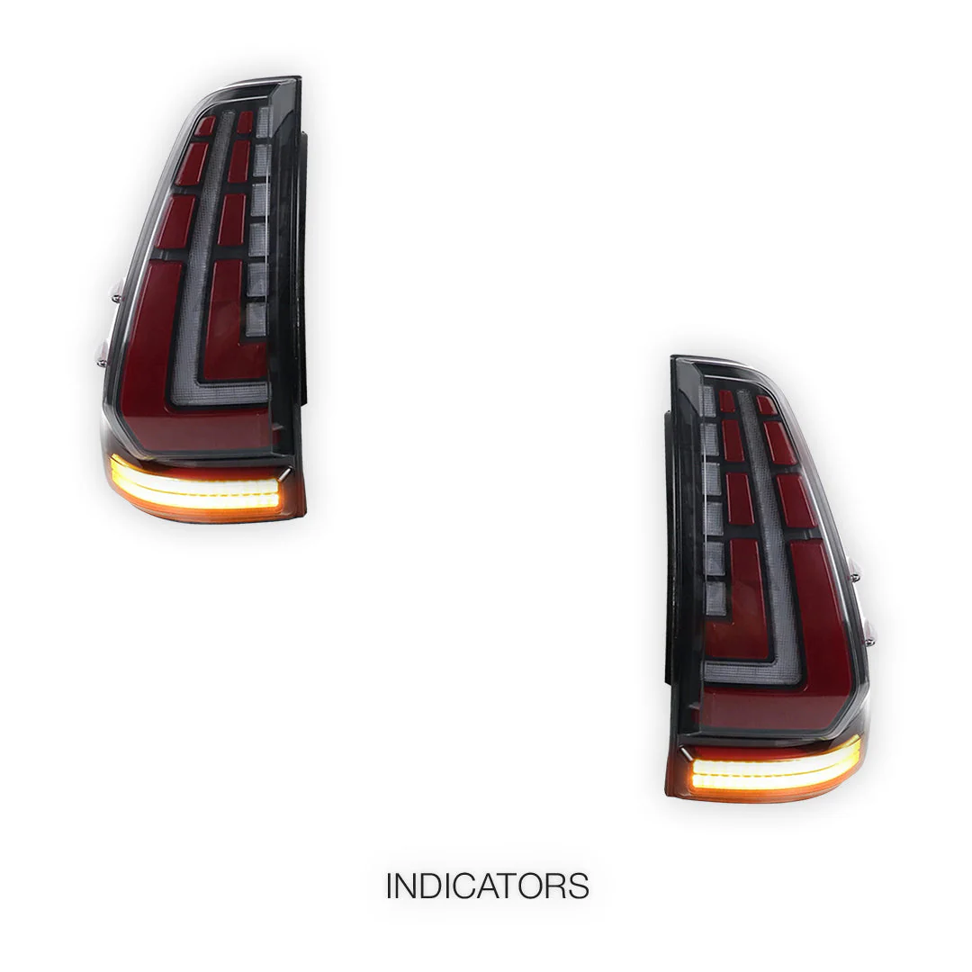 Toyota LandCruiser Prado 120 Series (2003 - 2009) LED Tail Lights LH + RH - Image 3