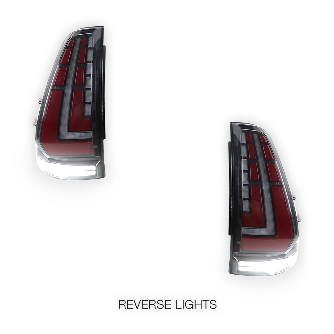 Toyota LandCruiser Prado 120 Series (2003 - 2009) LED Tail Lights LH + RH - Image 5