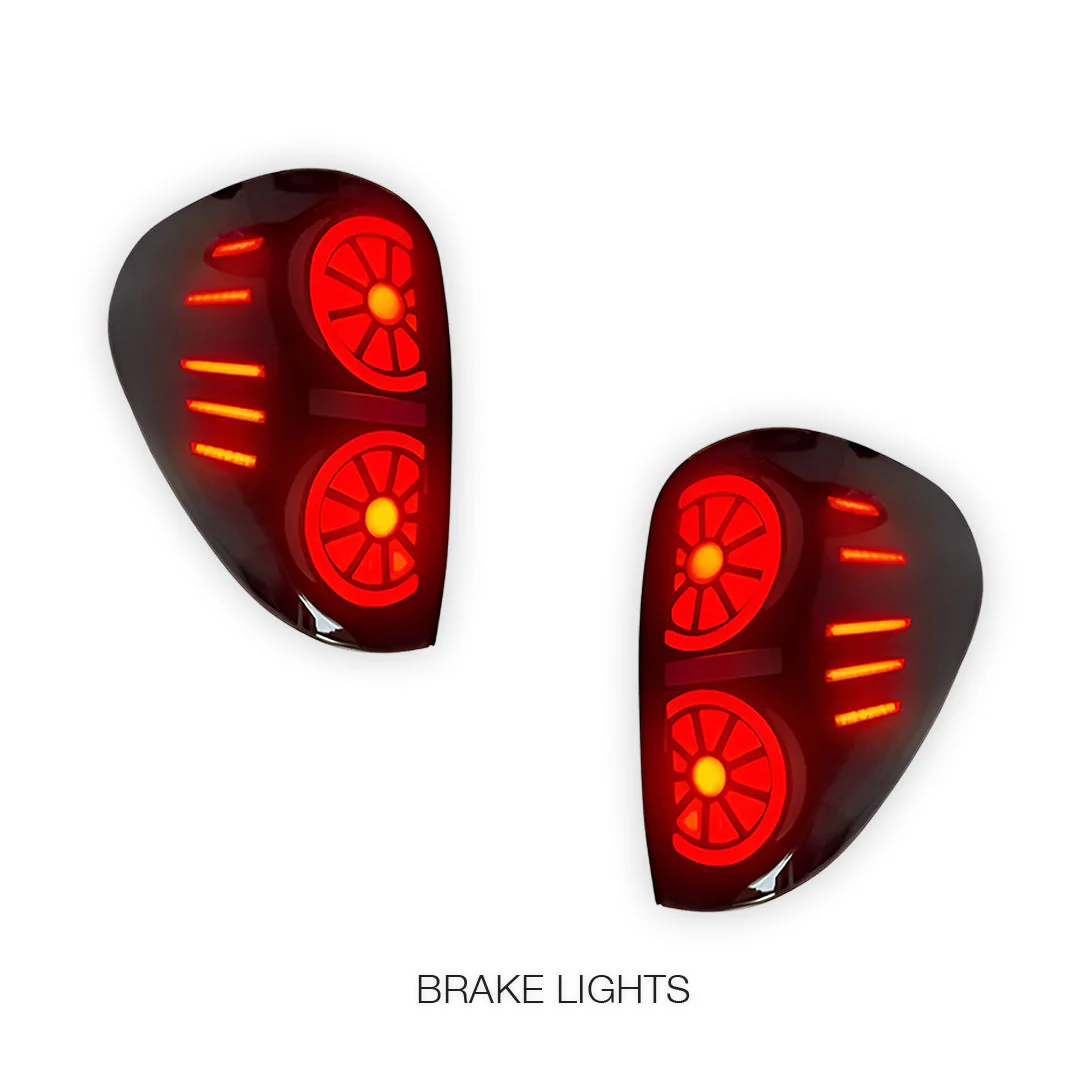 Mitsubishi Triton ML / MN (2006 - 2015) LED Tail Lights LH + RH - Image 3