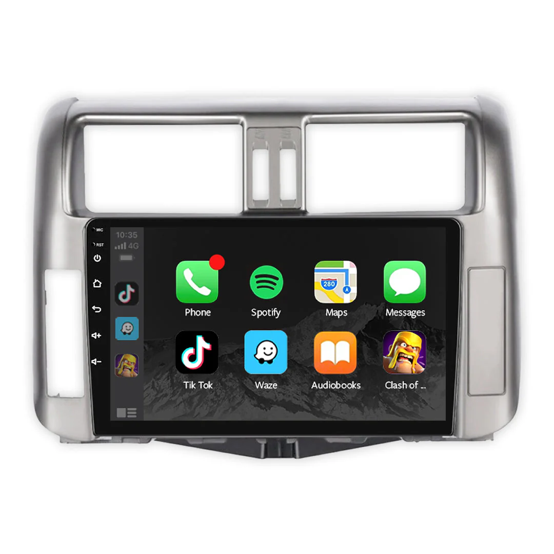 Toyota LandCruiser Prado 150 Series (2009 - 2013) 9" 13.3" Wireless Android 15 Head Unit for Apple CarPlay / Android Auto - Image 2