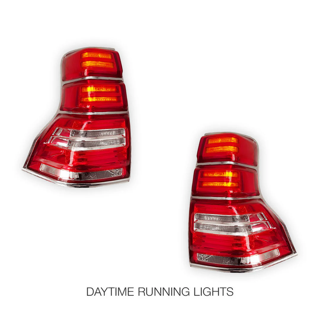 Toyota LandCruiser Prado 150 Series (2009 - 2017) LED Tail Lights LH + RH - Image 2