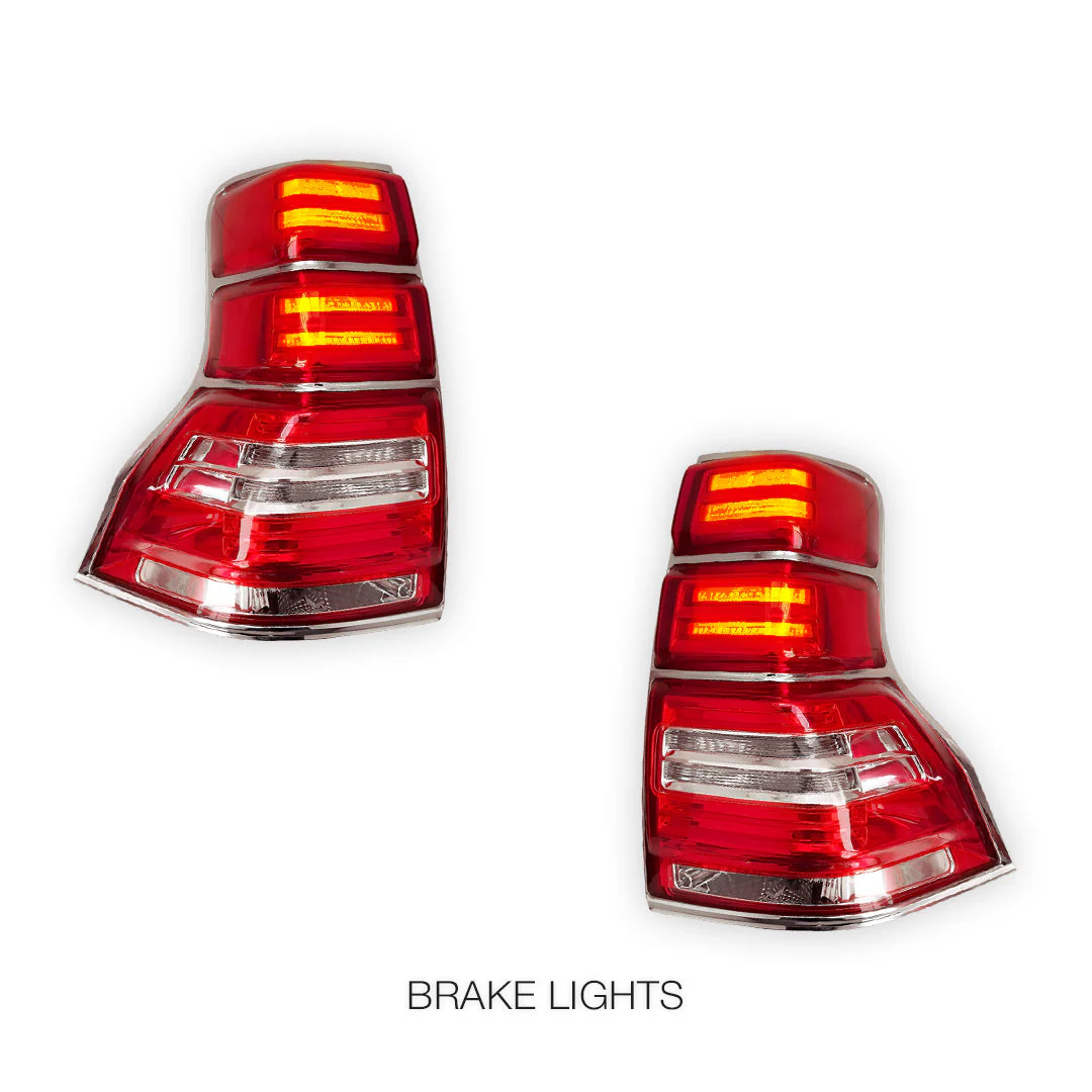 Toyota LandCruiser Prado 150 Series (2009 - 2017) LED Tail Lights LH + RH - Image 3