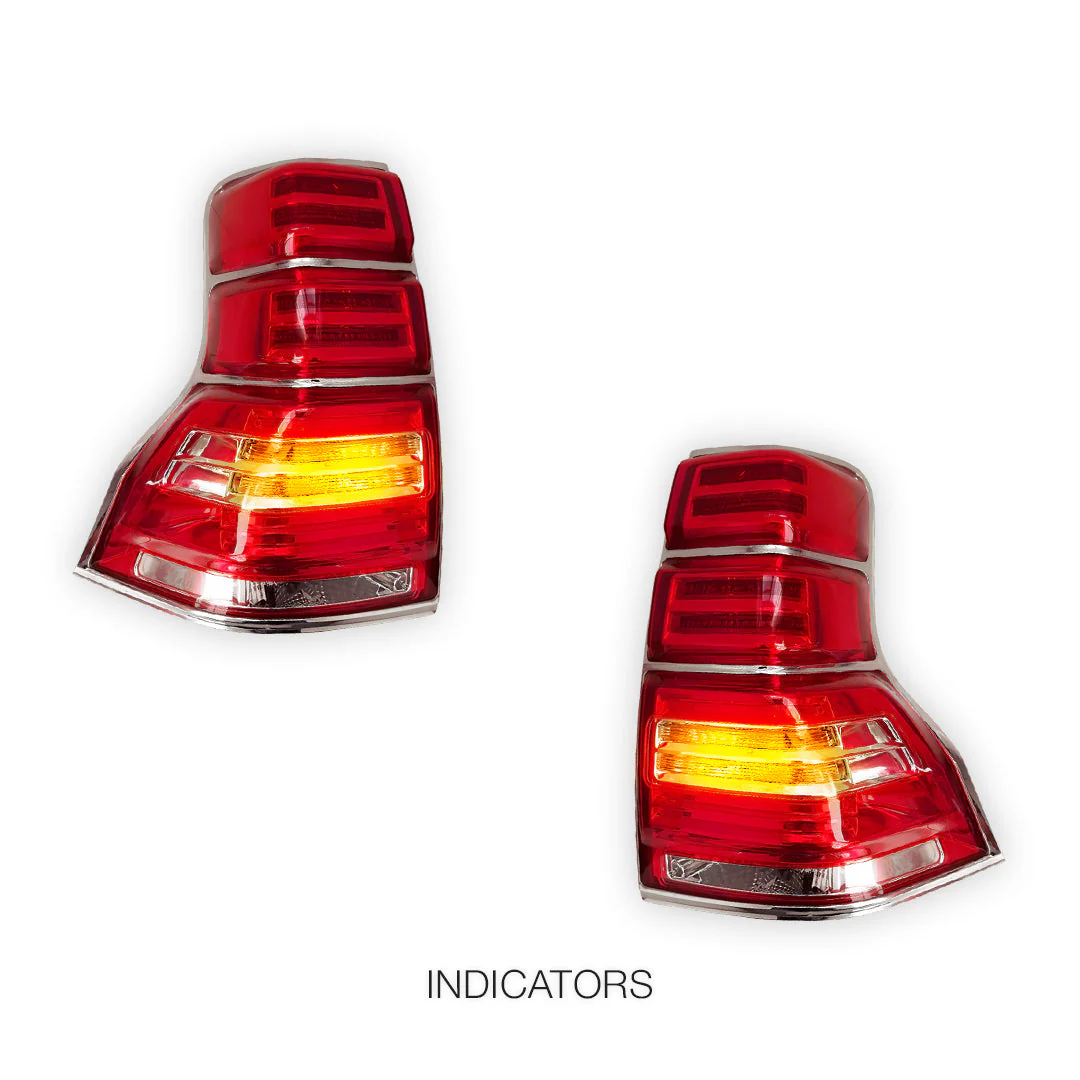 Toyota LandCruiser Prado 150 Series (2009 - 2017) LED Tail Lights LH + RH - Image 4