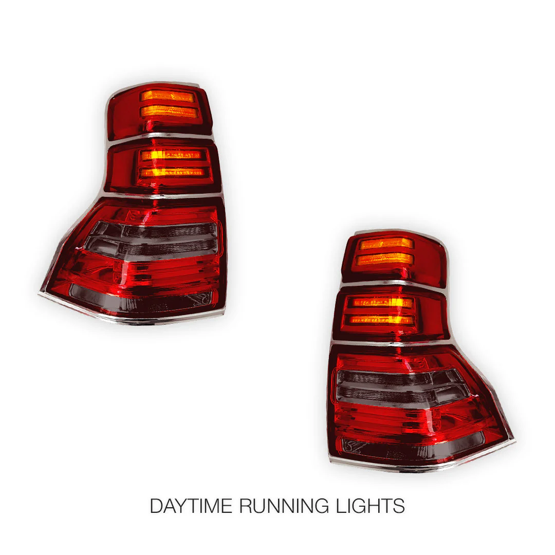 Toyota LandCruiser Prado 150 Series (2009 - 2017) LED Tail Lights LH + RH - Image 8