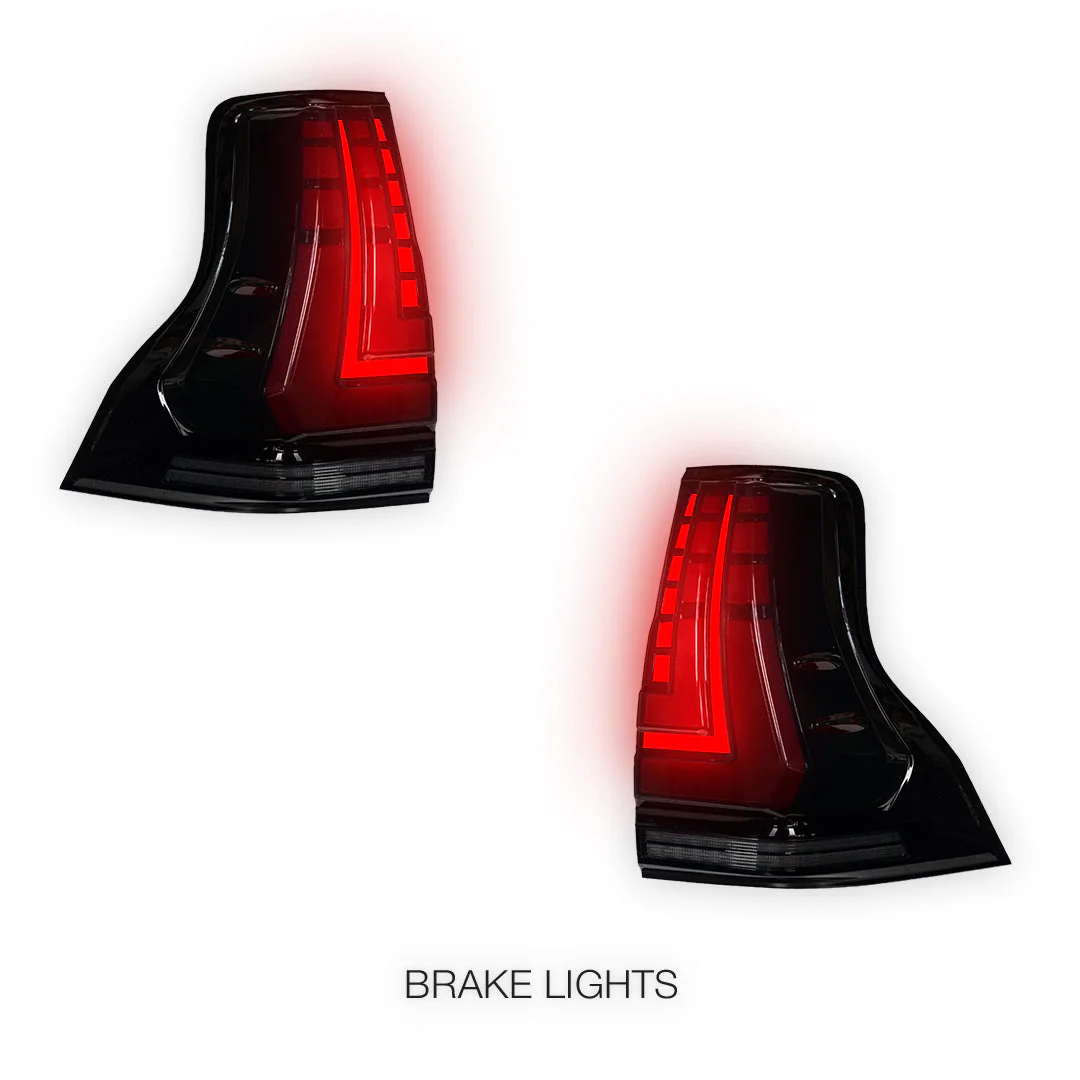 Toyota LandCruiser Prado 150 Series (2009 - 2017) Sequential Full LED Tail Lights LH + RH - Image 4