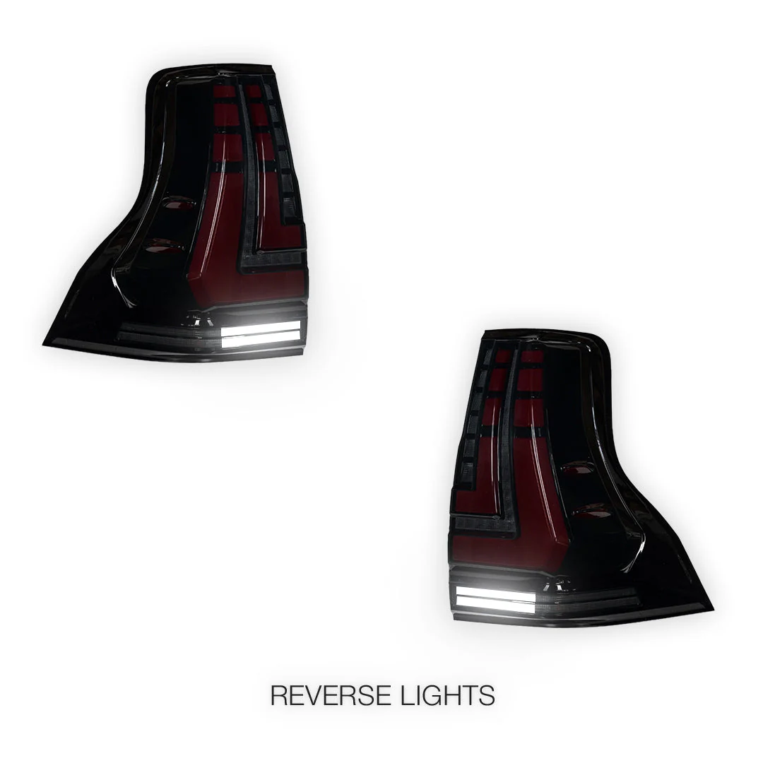 Toyota LandCruiser Prado 150 Series (2009 - 2017) Sequential Full LED Tail Lights LH + RH - Image 5