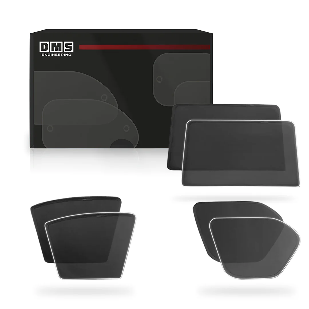 Toyota LandCruiser Prado 150 Series (2009 - 2024) Magnetic Window Sun Shades Complete Set