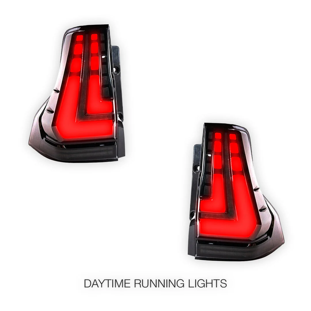 Toyota LandCruiser Prado 150 Series (2010 - 2021) LED Tail Lights LH + RH - Image 2