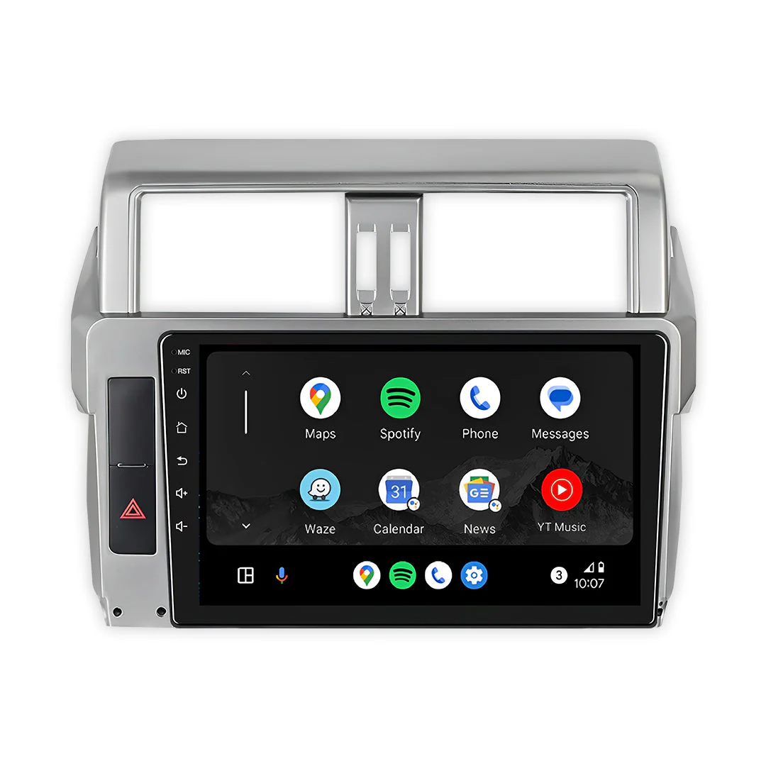 Toyota LandCruiser Prado 150 Series (2014 - 2017) 10" 13.3" Wireless Android 15 Head Unit for Apple CarPlay / Android Auto - Image 2