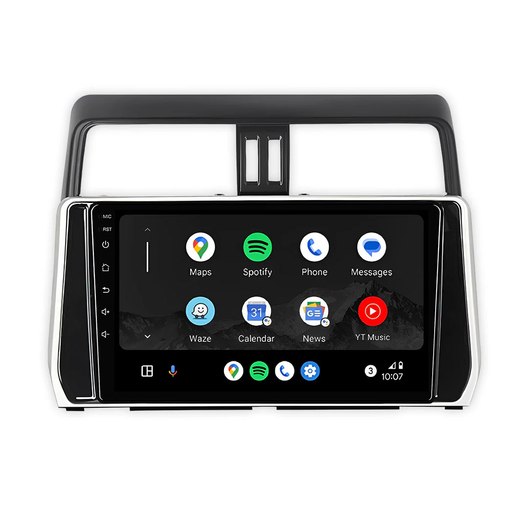 Toyota LandCruiser Prado 150 Series (2017 - 2022) 10" 13.3" Wireless Android 15 Head Unit for Apple CarPlay / Android Auto - Image 2