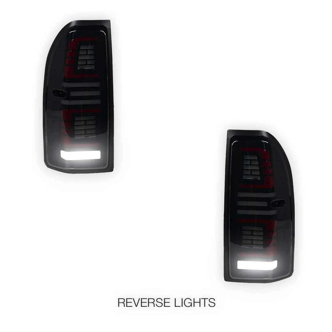 Toyota LandCruiser Prado 90 / 95 Series (1997 - 2002) Smoked Sequential Full LED Tail Lights LH + RH - Image 5