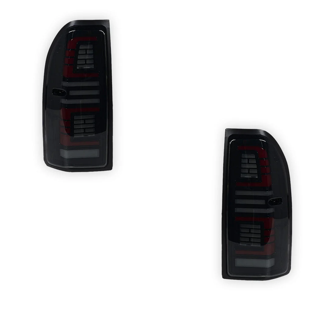 Toyota LandCruiser Prado 90 / 95 Series (1997 - 2002) Smoked Sequential Full LED Tail Lights LH + RH - Image 6