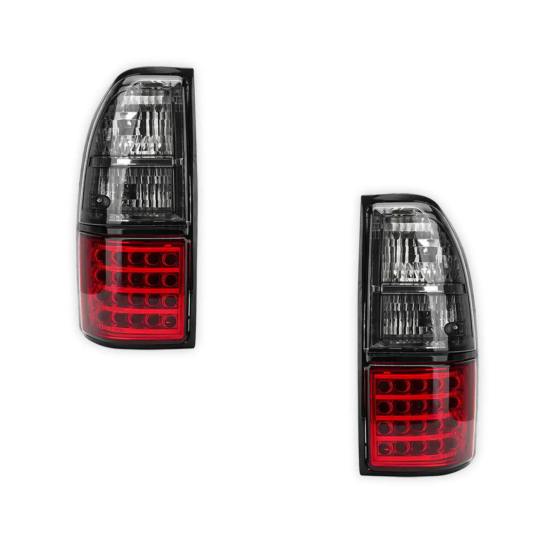 Toyota LandCruiser Prado 90 Series (1999 - 2002) Smoked LED Tail Lights LH + RH - Image 2