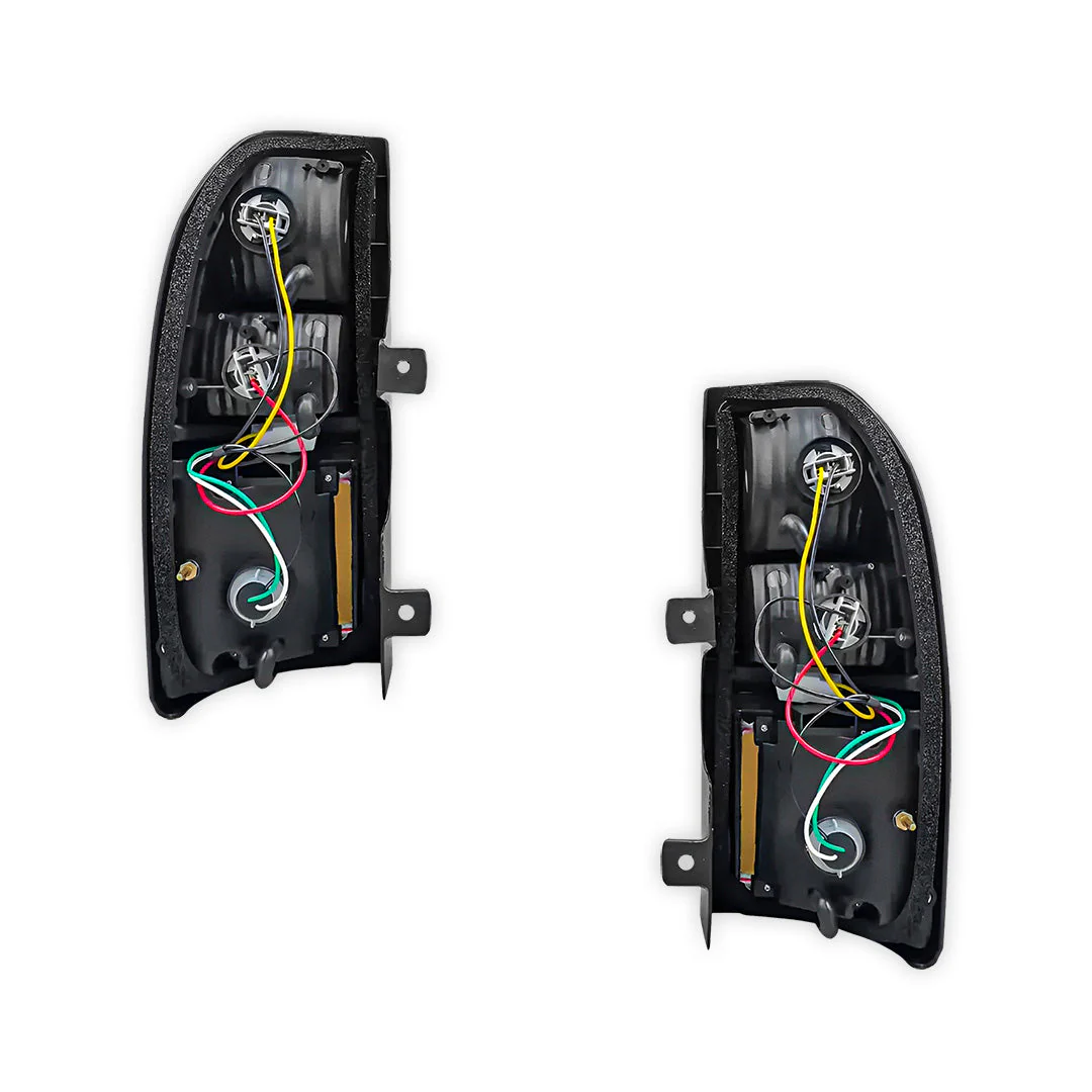 Toyota LandCruiser Prado 90 Series (1999 - 2002) Smoked LED Tail Lights LH + RH - Image 3