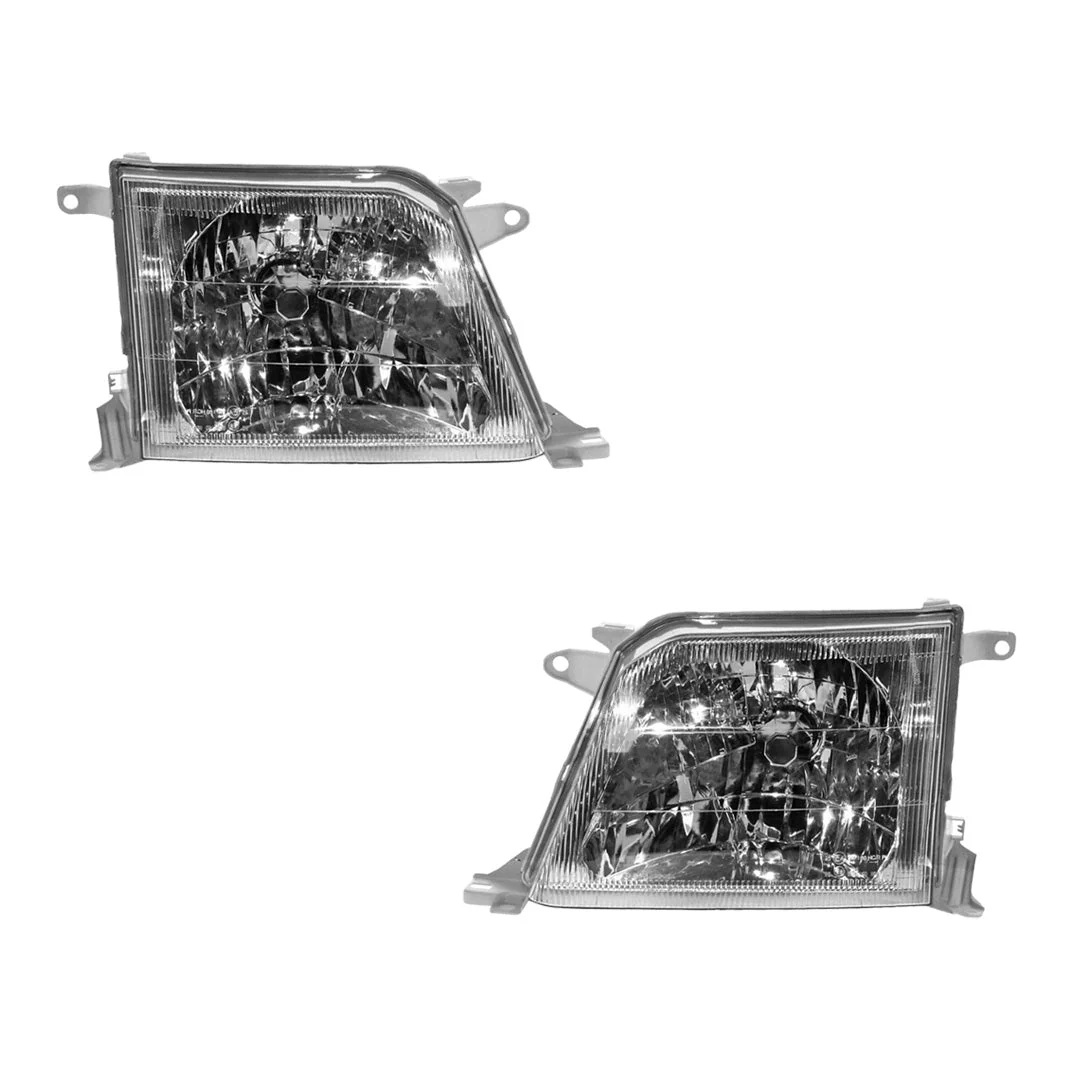 Toyota LandCruiser Prado J95 (1999 - 2002) OEM Style Headlights LH + RH - Image 2