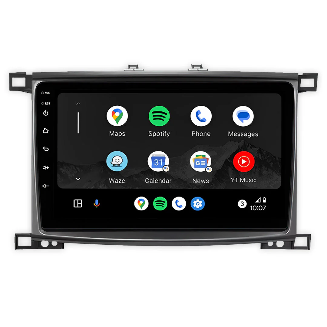Toyota LandCruiser 100 Series (1999 - 2007) 10" 13.3" Wireless Android 15 Head Unit for Apple CarPlay / Android Auto - Image 2
