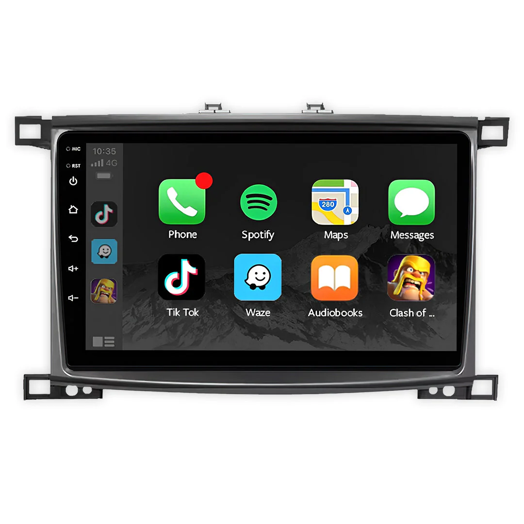 Toyota LandCruiser 100 Series (1999 - 2007) 10" 13.3" Wireless Android 15 Head Unit for Apple CarPlay / Android Auto - Image 3