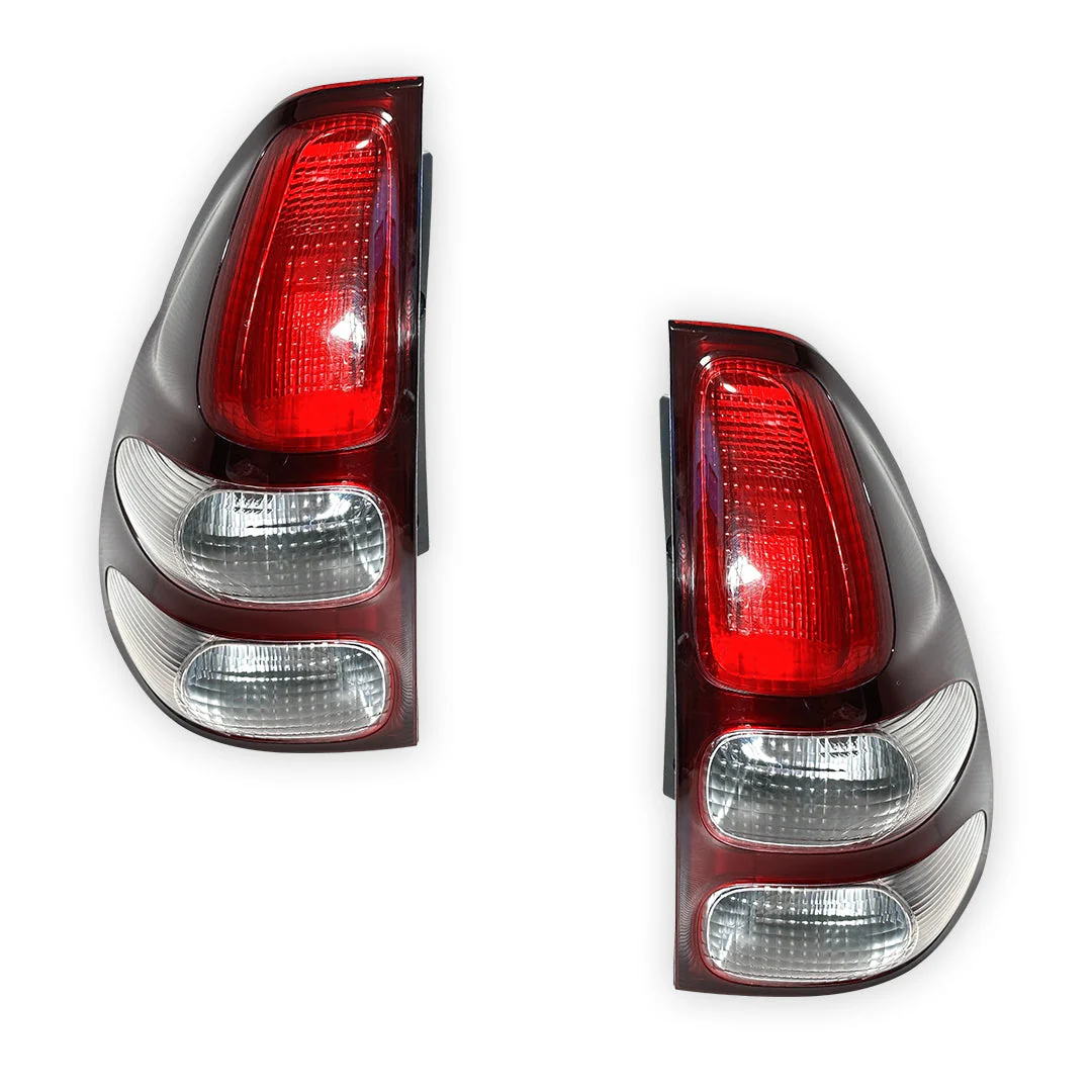 Toyota Prado 120 Series (2002 - 2009) Halogen OEM Style Tail Lights LH + RH - Image 2
