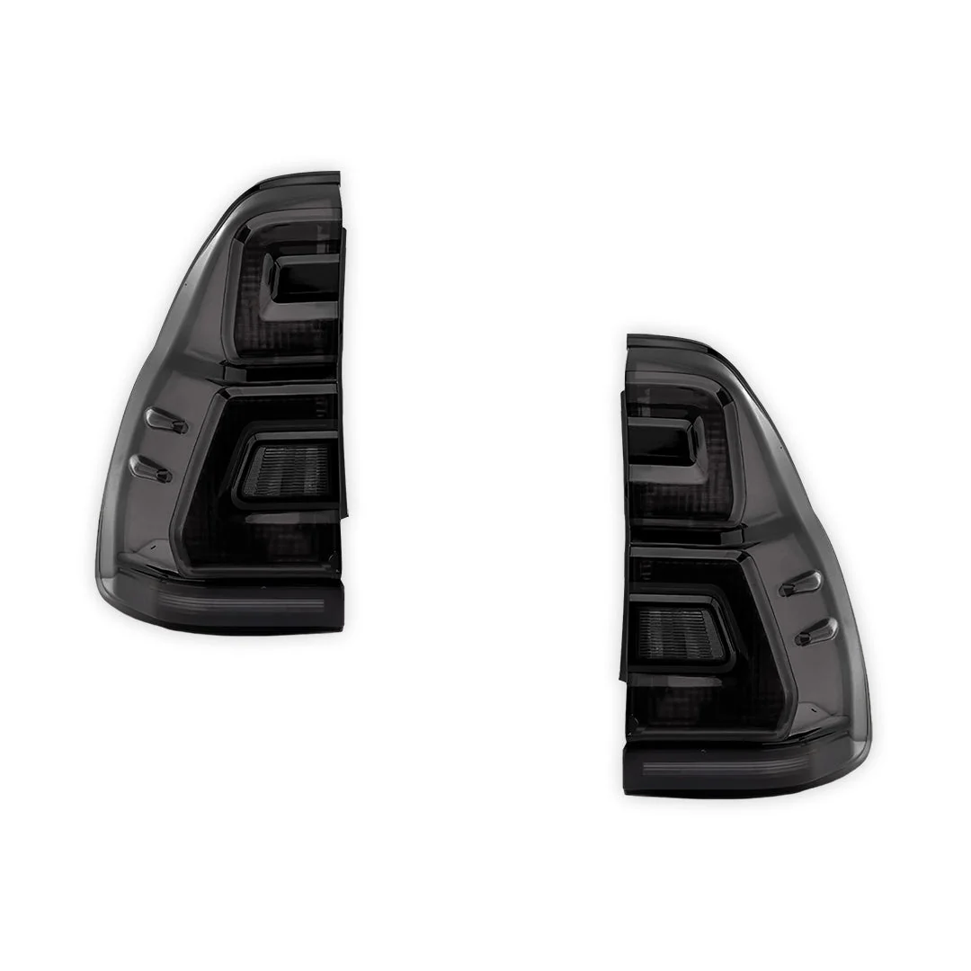 Toyota Prado 120 Series All Models (2003 - 2009) Sequential Smoked LED Tail Lights LH + RH - Image 6