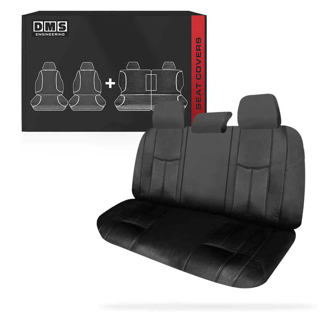 Toyota Prado 150 Series (2009 - 2023) Front and Rear Leather Seat Covers - Image 2
