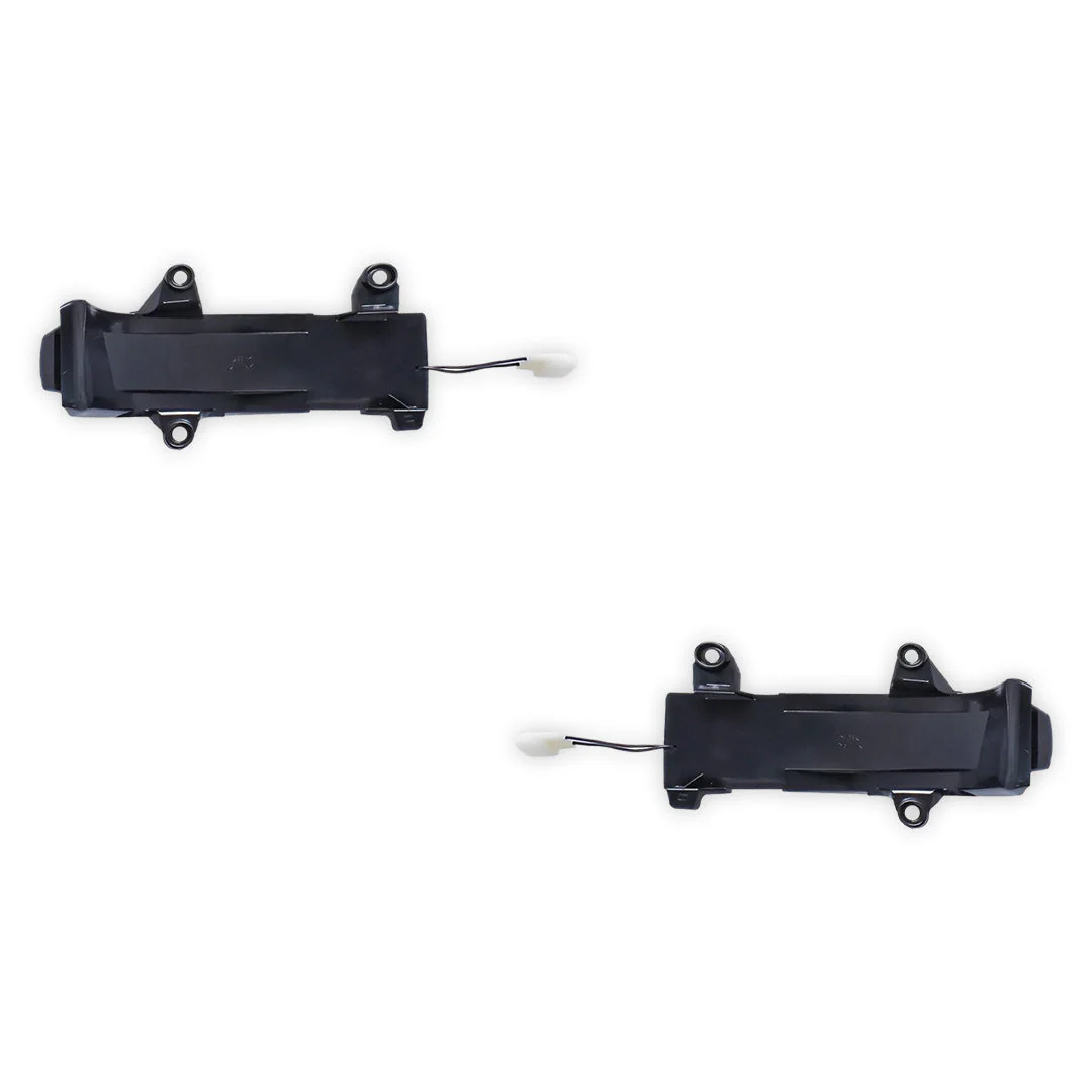 Toyota Prado 150 Series All Models (2009 - 2021) Smoked Sequential LED Side Mirror Turn Signal Lights LH + RH - Image 3