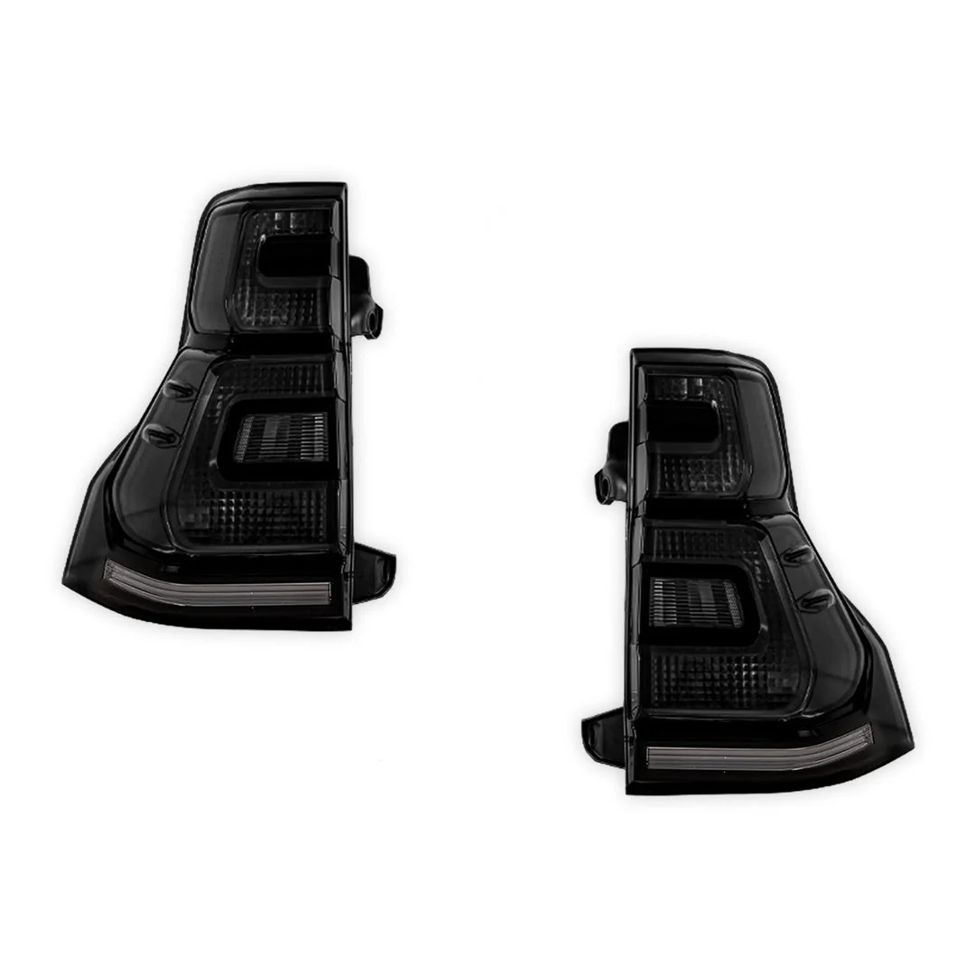 Toyota Prado 150 Series All Models (2010 - 2017) Sequential Smoked LED Tail Lights LH + RH - Image 6