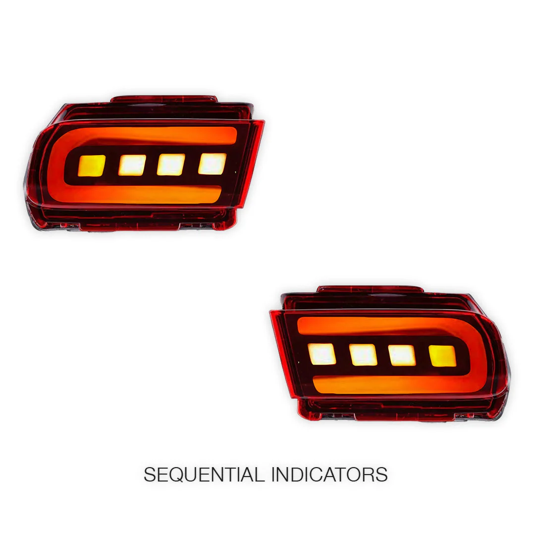 Toyota Prado 150 Series All Models (2010 - 2022) Sequential LED Brake Signal Rear Bumper Lights LH + RH - Image 4