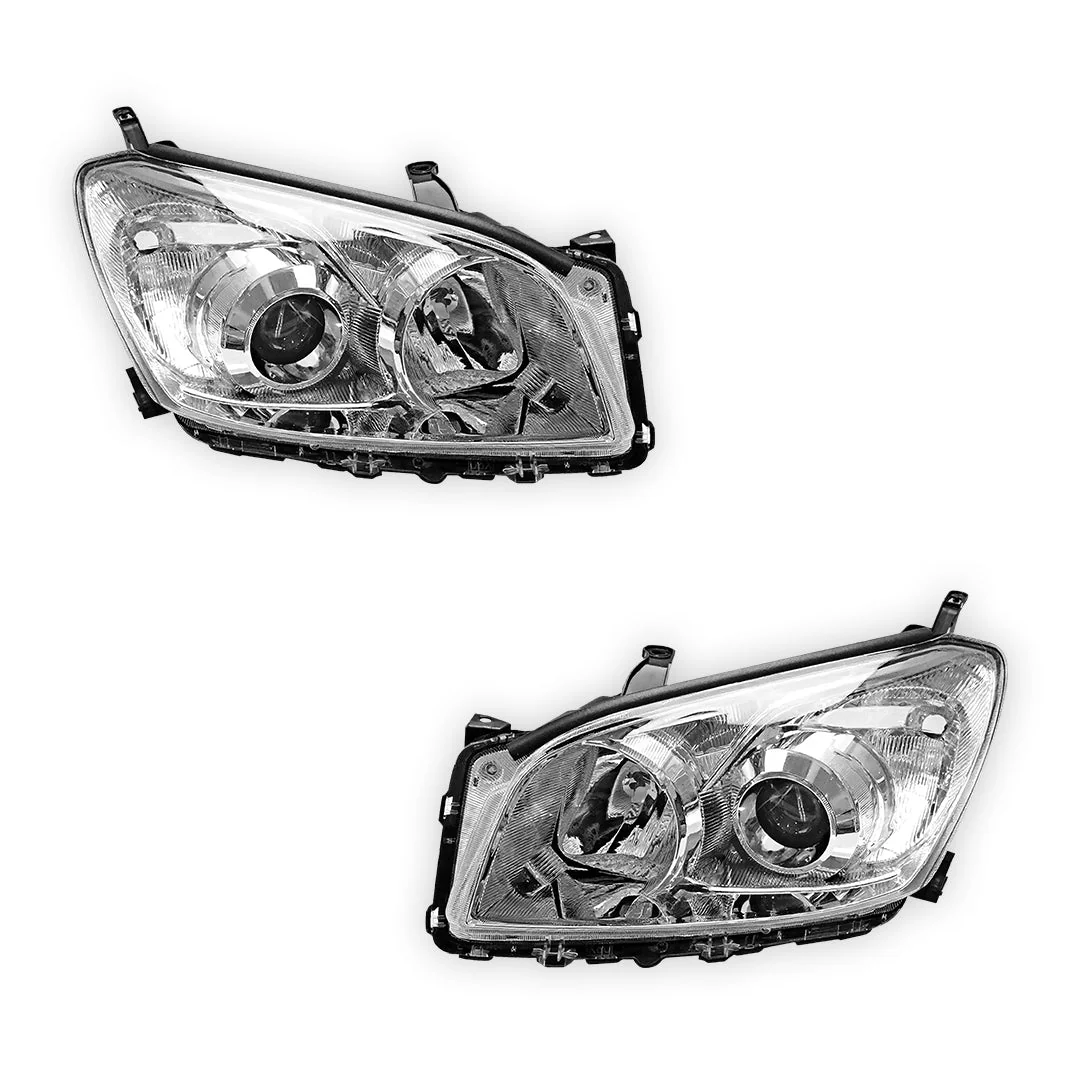 Toyota RAV4 ACA30 (2008 - 2012) Halogen Headlights LH + RH - Image 2