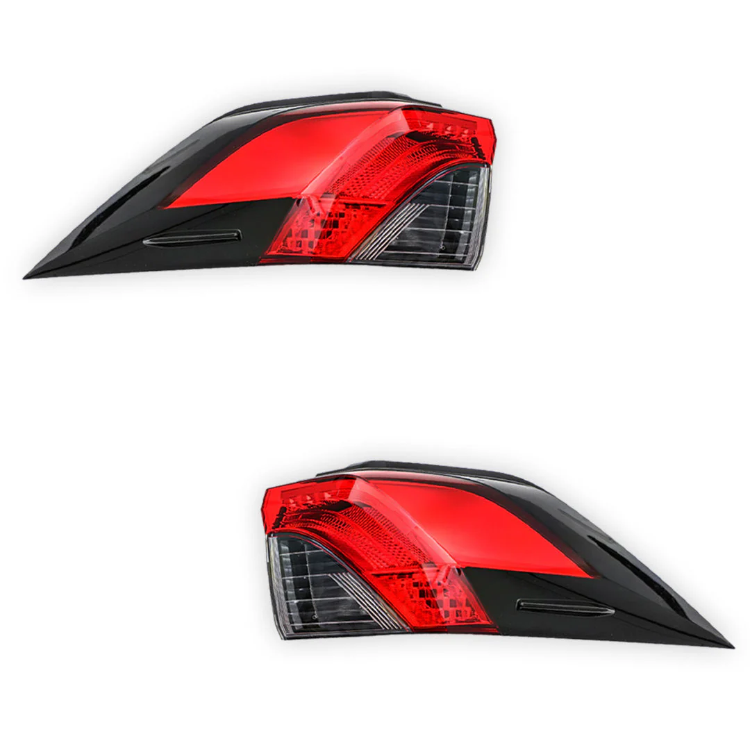 Toyota RAV4 AXAA54R/AXAH54R Edge/Hybrid (2021 - 2025) OEM Style Tail Lights LH + RH - Image 2