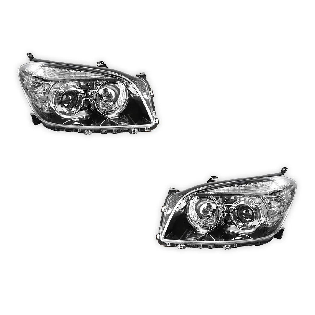 Toyota RAV4 XA30 / ACA30 Series 1 (2005 - 2008) Black Headlights LH + RH - Image 2