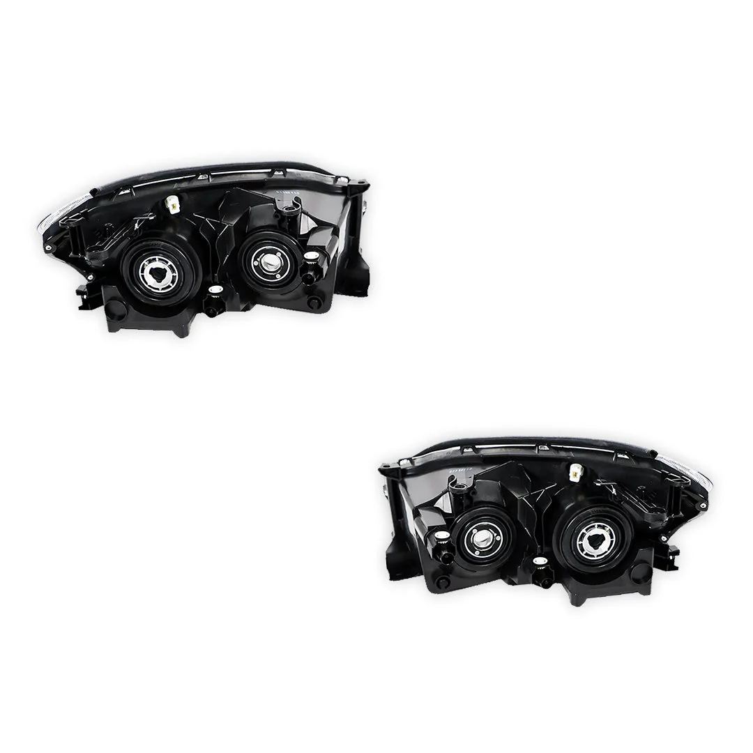 Toyota RAV4 XA30 / ACA30 Series 1 (2005 - 2008) Black Headlights LH + RH - Image 3