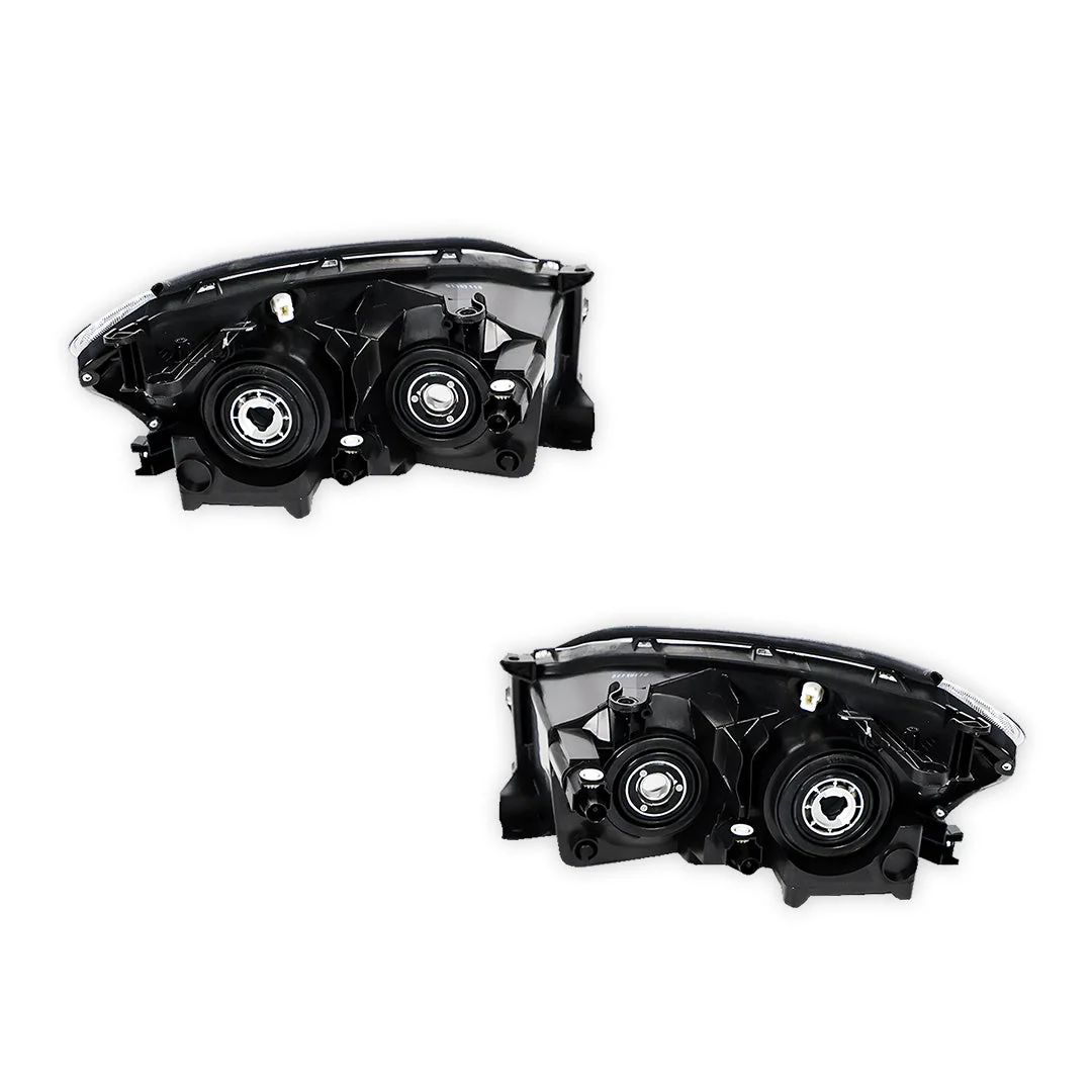 Toyota RAV4 XA30 / ACA30 Series 1 (2005 - 2008) Chrome Headlights LH + RH - Image 3