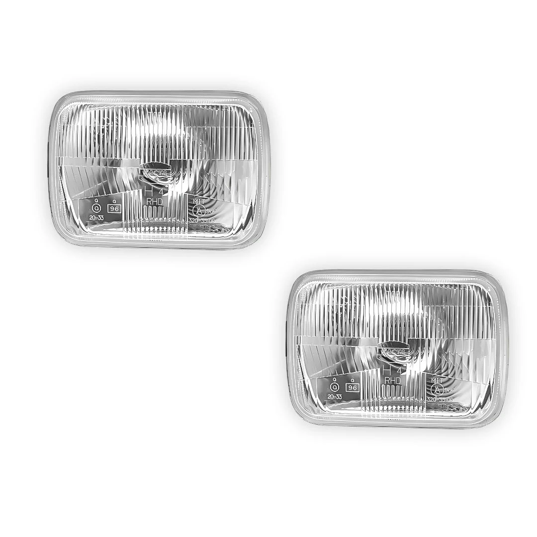 Toyota TownAce R20 / R30 Van (1992 - 1996) Headlights with H4 Globe Glass Lens LH + RH - Image 2
