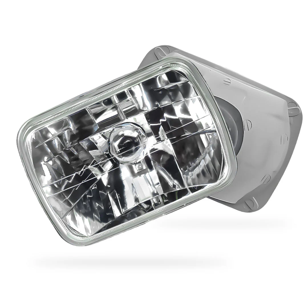 Toyota TownAce R20 / R30 Van (1992 - 1996) Headlights with H4 Globe Glass Lens LH + RH - Image 4