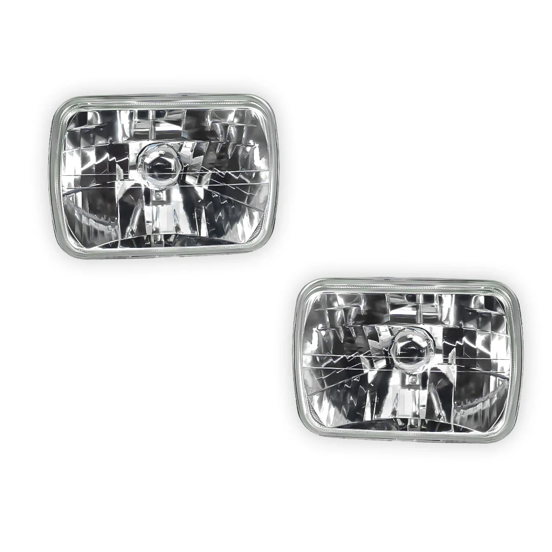 Toyota TownAce R20 / R30 Van (1992 - 1996) Headlights with H4 Globe Glass Lens LH + RH - Image 5